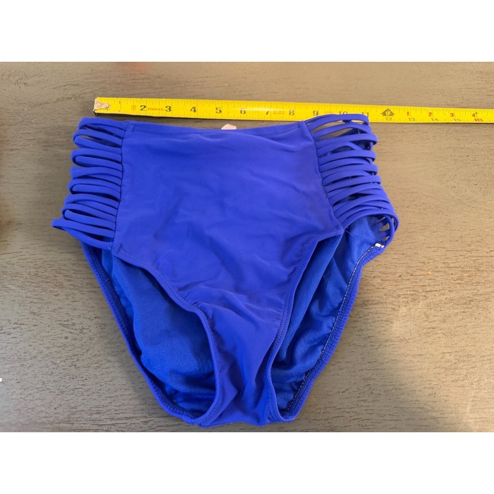 blue SO lined swimsuit bikini bottom size small